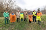 Matthias Delmarco, Thomas Fletischbacher, Infrastrukturstadtrat Franz Dinhobl, Susanne Heissenberger, Umweltstadtrat Norbert Horvath, Manfred Seidl, Wirtschaftshof-Leiter Thomas Pils und Christian Reinthaler. 