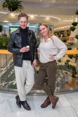 Lucas Fendrich und Nicole Wesner
