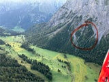 Kleinflugzeug-Absturz bei Brand