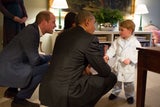 Obama und Prinz George