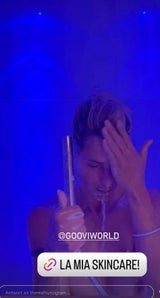 Michelle Hunziker zeigt sich oben ohne