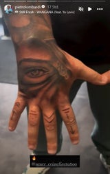 Das Tattoo an Pietros Hand