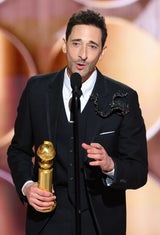 Adrien Brody Golden Globes