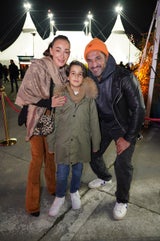 Ines und Fadi Merza mit Sohn Michel