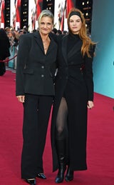 Nadine Leopold kam mit ihrer Mama Daniela zur Premiere von "Joker: Folie a Deux"
