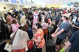 Systemausfall am Flughafen Wien