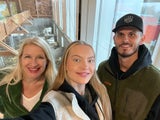 Claudia Stöckl, Cheyenne Ochsenknecht und Nino Sifkovits