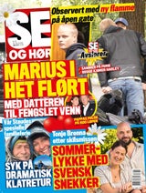 Marius am Cover von&nbsp;„Se og Hør“ &nbsp;
