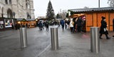 Wien: Poller-Schutz am Rathausplatz