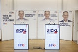 FPÖ-Präsentation der 2. Plakatwelle