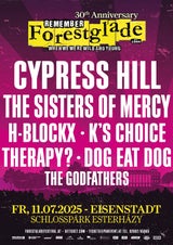oe24 holt jetzt auch Cypress Hill und The Sisters Of Mercy zum Forestglade