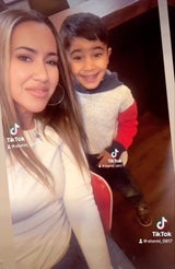 Megan Drye und ihr Sohn Micah