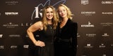 Lizz Görgl und Valerie Huber in Kitzbühel.