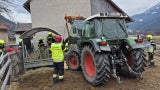 Pferd fiel in Futtertrog Rottenmann