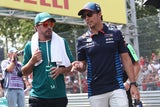 Sergio Perez Fernando Alonso
