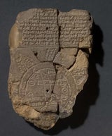 Auf der Rückseite der Tafel befinden sich Anweisungen, wie die Karte zu lesen ist. Eine Passage weist den Reisenden an, das Meer zu durchqueren. Dort werde er nach „Urartu“ gelangen, wo einem alten mesopotamischen Gedicht zufolge ein Mann mit seiner Familie eine Arche an Land brachte, um das Leben zu bewahren.&nbsp;