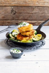 Mit Fisch und Gemüse: Faschierte Laibchen mal anders