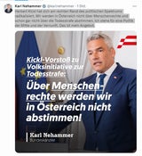 Nehammer Tweet