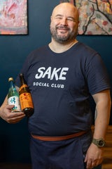 Noel Pusch, renommierter Sake-Sommelier Europas.