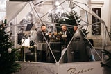 Bei Barbaro hat sogar die Pizza 24 Karat