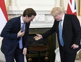 Sebastian Kurz und Boris Johnson