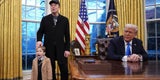 Musk auf Besuch bei Trump