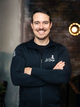 Lukas Teschmit entwickelte dem LeBurger des BBQ-Krapfen.