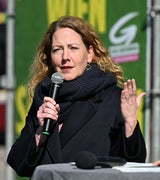 Plakate der Grünen und Linken sind fix