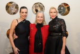 Nadine Mirada, Agnes Husslein-Arco, Heather Mills (v.l.n.r.)