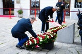Terror in Wien - Regierungs- und Stadtspitze legten Kränze nieder