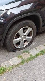 Luft rausgelassen Bastiengasse