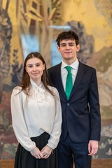 Sophie-Marie Hofmann und Emil Pokorny