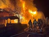 Vollbrand Bauernhof Söll Tirol