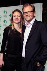Vivians Mutter (hier mit neuem Partner) war acht Jahre mit Musk verheiratet und bekam sechs Kinder von ihm.&nbsp;&nbsp;