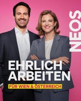 Neos Wahlplakat Wien