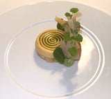 Gebrannte Lauch Panna Cotta