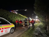 Pkw abgestürzt