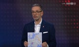 Kickl mit Taferl