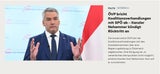 Nehammer-Rücktritt: So reagiert die internationale Presse
