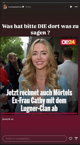 Ekaterina Mucha teilt auf Instagram gegen Cathy aus