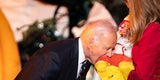Biden beißt Baby