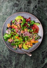Saisonale Lieblinge: Wintersalate mit Rotkraut, Nüssen und Co.