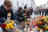Trauernde in Villach