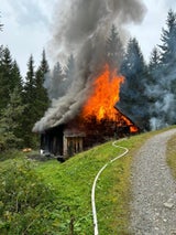 Brand in Goldegg Leiche gefunden