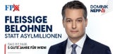 FPÖ Wahlplakat Nepp Asylmillionen
