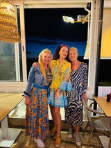 Mausi Lugner mit Eva Kattus und einer weiteren Freundin auf Teneriffa