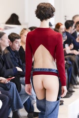 Paris Fashion Week: Nackt-Shows auf dem Laufsteg und in der Front Row