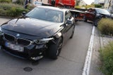 Auto-Räuber crasht Porsche