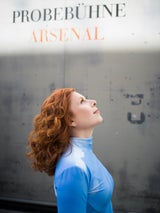 Teresa Vogl in den Art for Art-Theaterservice-Studios&nbsp;