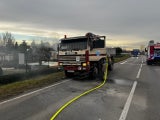 Rapid-Fan entkam Brand in Lkw